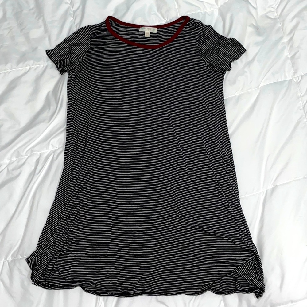 Striped T-shirt Dress